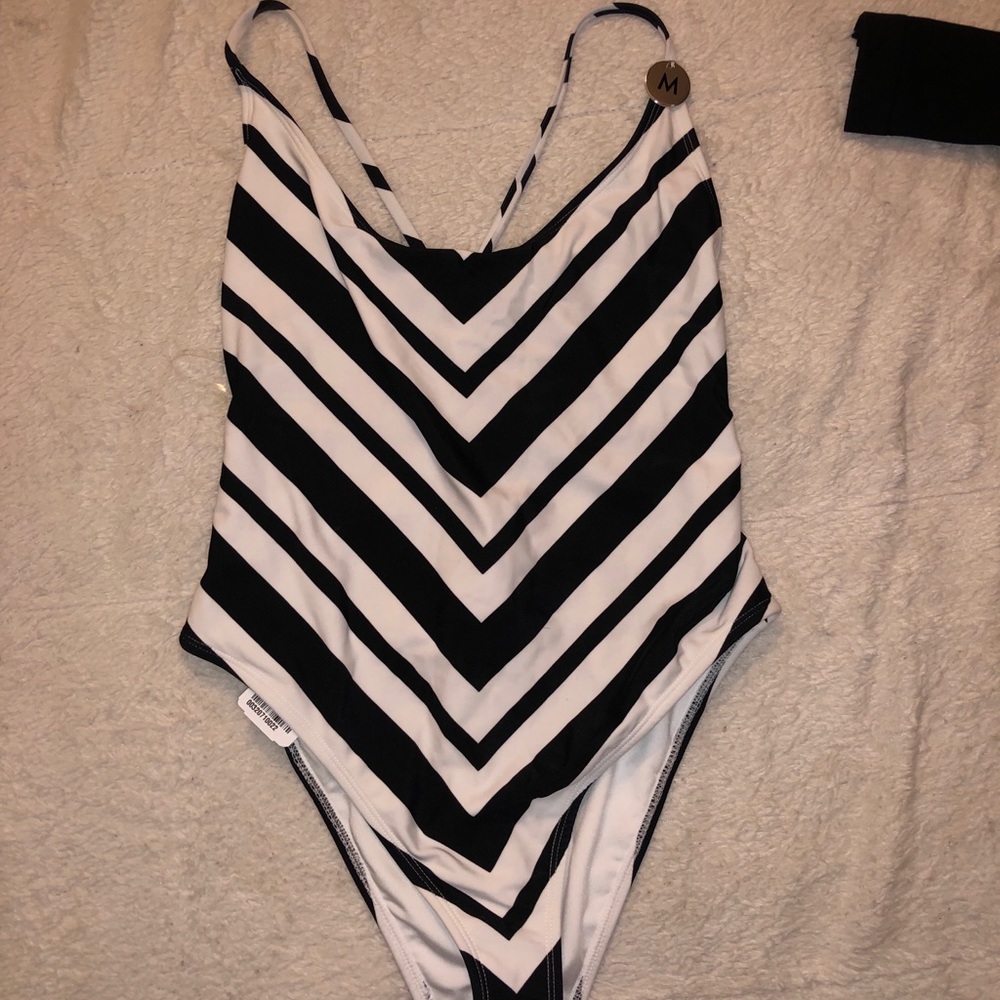 Chevron Pattern One Piece